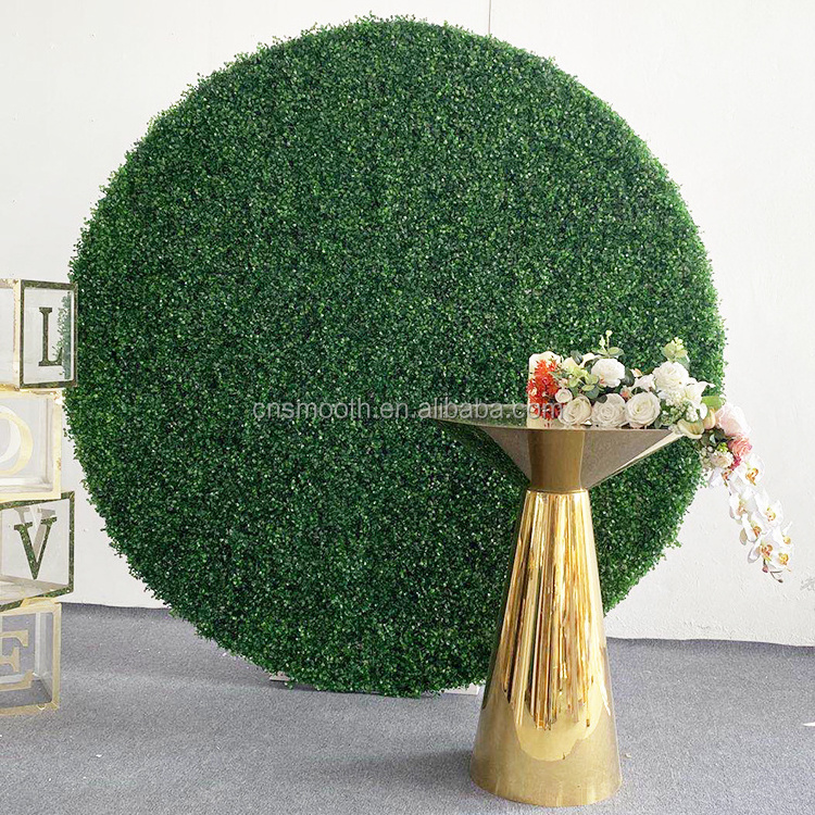 Factory Direct Sales Chinese Roll Up Grass Artificial Green Wall Backdrop For Wedding Party