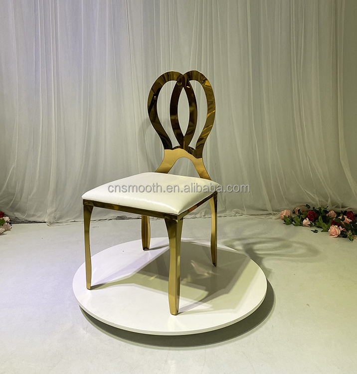 Factory Direct Metal Wedding Chair Infinity Wedding Chair From China Supplier for Hotel or Events Decoration