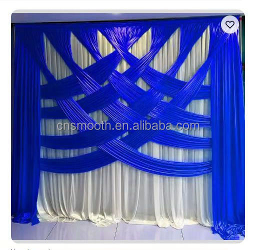 OEM Customized Design Indian Party Wedding Curtain Backdrop