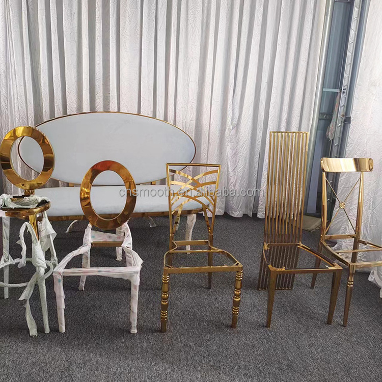 Factory Direct Metal Wedding Chair Infinity Wedding Chair From China Supplier for Hotel or Events Decoration