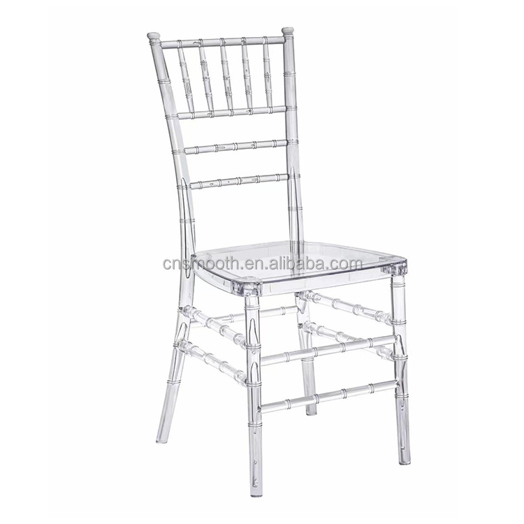 Wholesale Wedding Event Resin Clear Sillas Tiffany Chiavari Chair