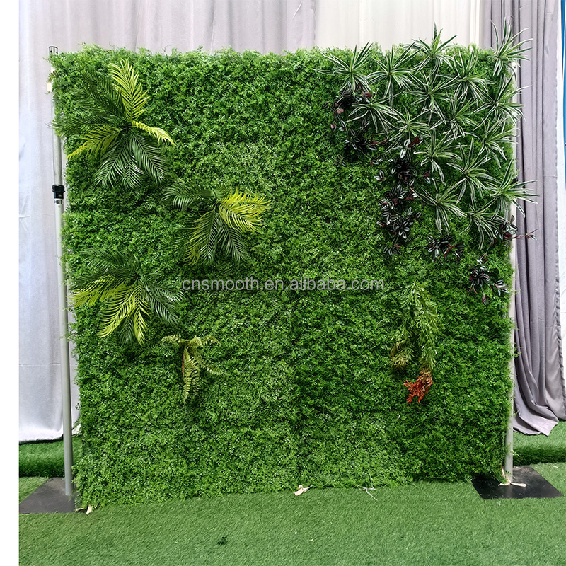 Market Decoration  Artificial Grass Wall  Panels for Sale