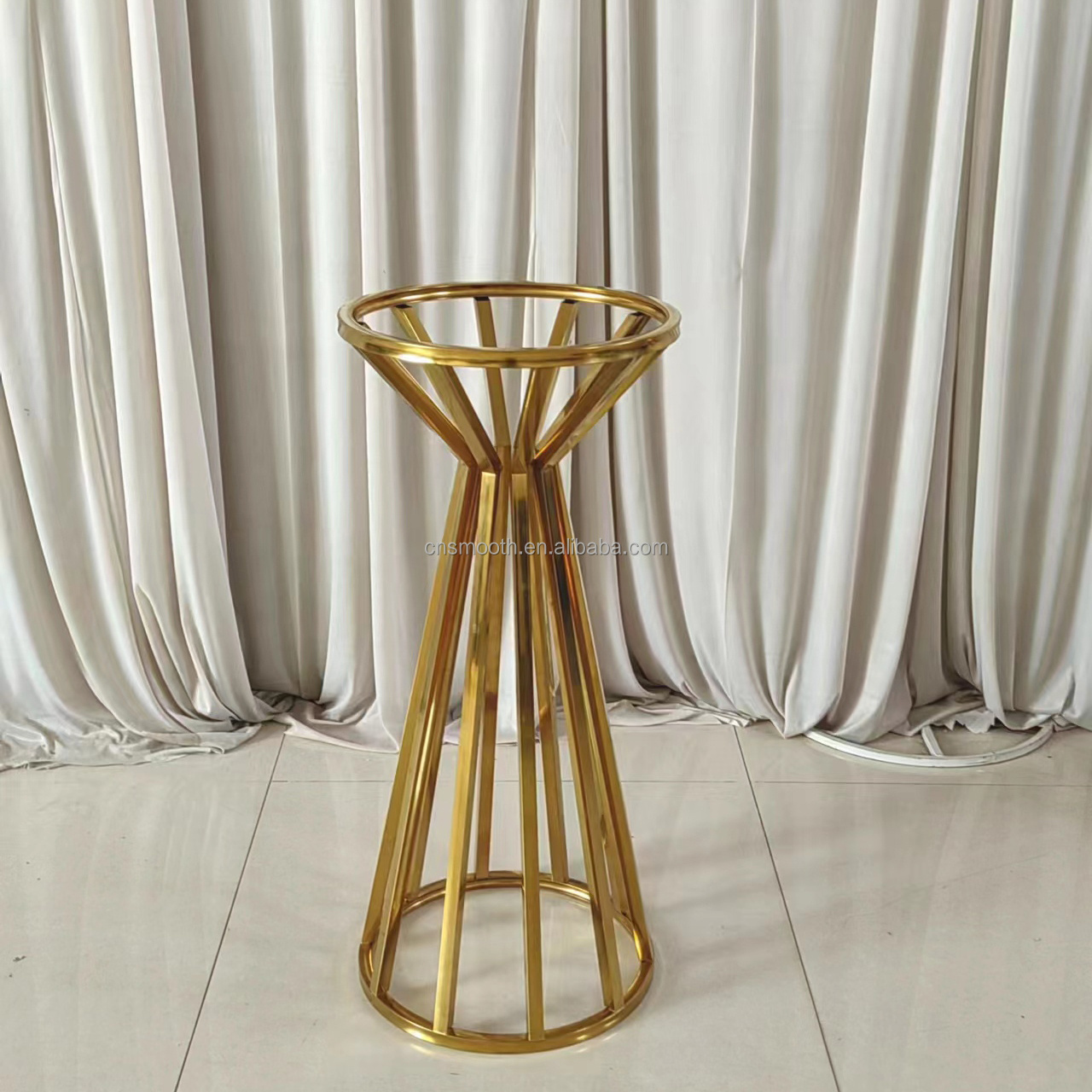 Large Transparent Acrylic Crystal Candlestick Acrylic Candle Holder For Event Party Wedding