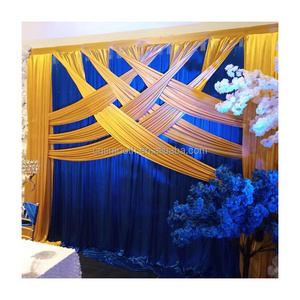 OEM Customized Design Indian Party Wedding Curtain Backdrop