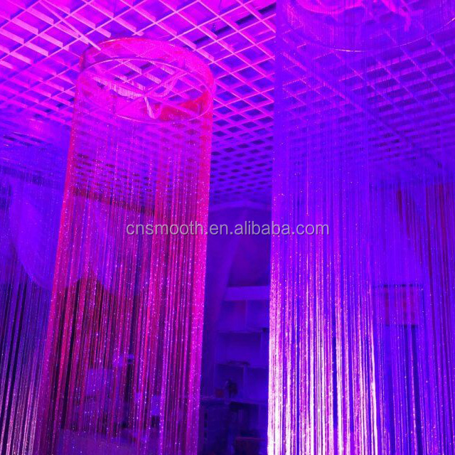 Beautiful crystal string curtain