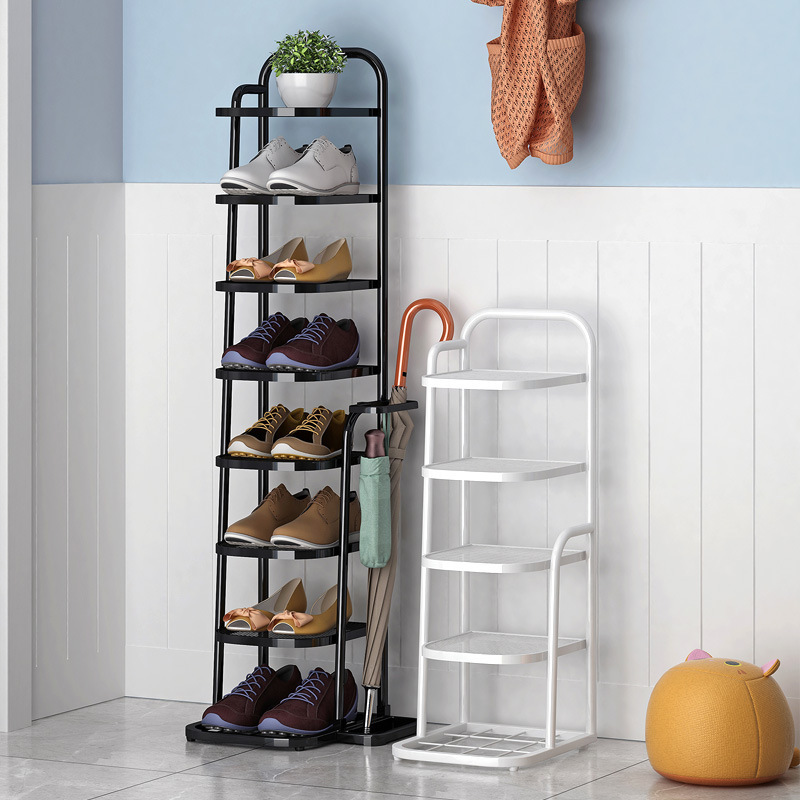 7 Layers Cabinet Shoe Rack Multi Tier Layer Home Furniture Shelves Organizer Storage Stand Small Shoe Rack Metal Chinese Modern