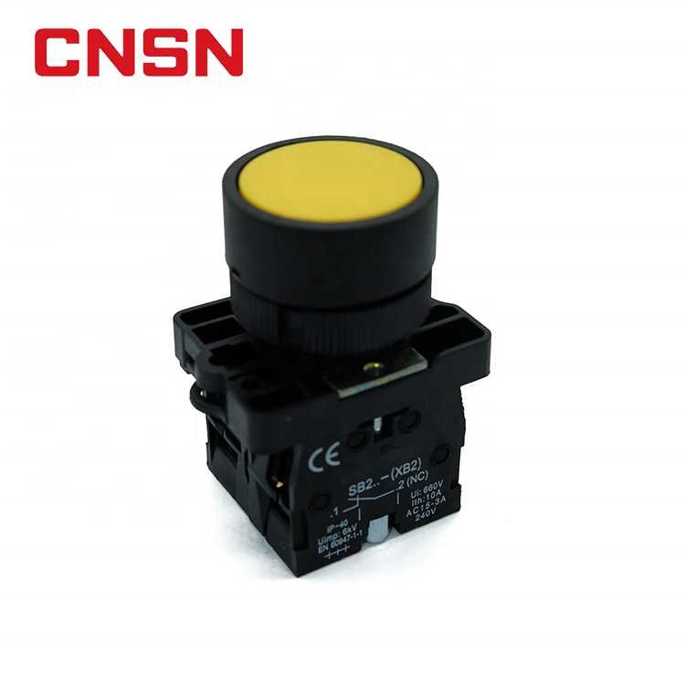 SB2-EA3341 Plastic IP66 Momentary Boat Car Flush  Pushbutton  Switch