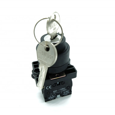 SB2-EG21 2 Position and  3 Position Key Rotary Selector Switch