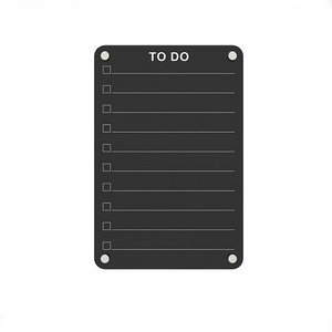 Acrylic To Do List  Weekly Monthly Vision Whiteboard Dry Erase Calendar for Fridge