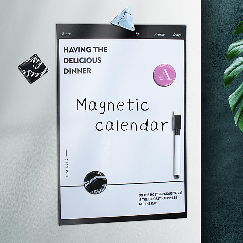 Custom wall calendar whiteboard sticker notepad