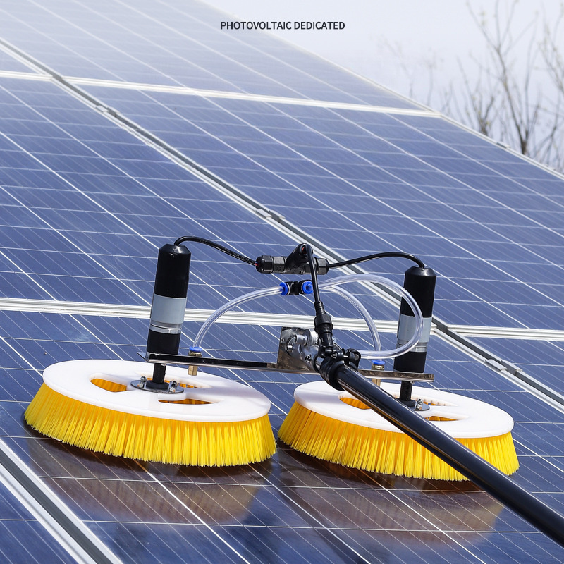 7 meters AC supply solar panel cleaning system kit solar robot cleaning Solar Panel Cleaner solar panel cleaning supplies