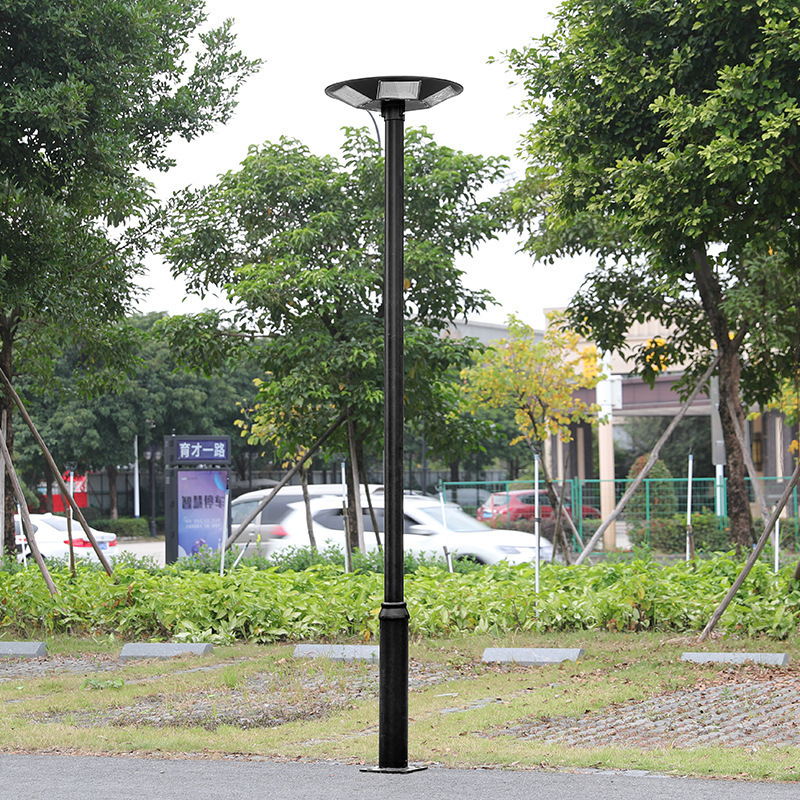 2023 new product  solar light 1000w solar power light ufo  IP65 with lithium battery garden solar light sell well