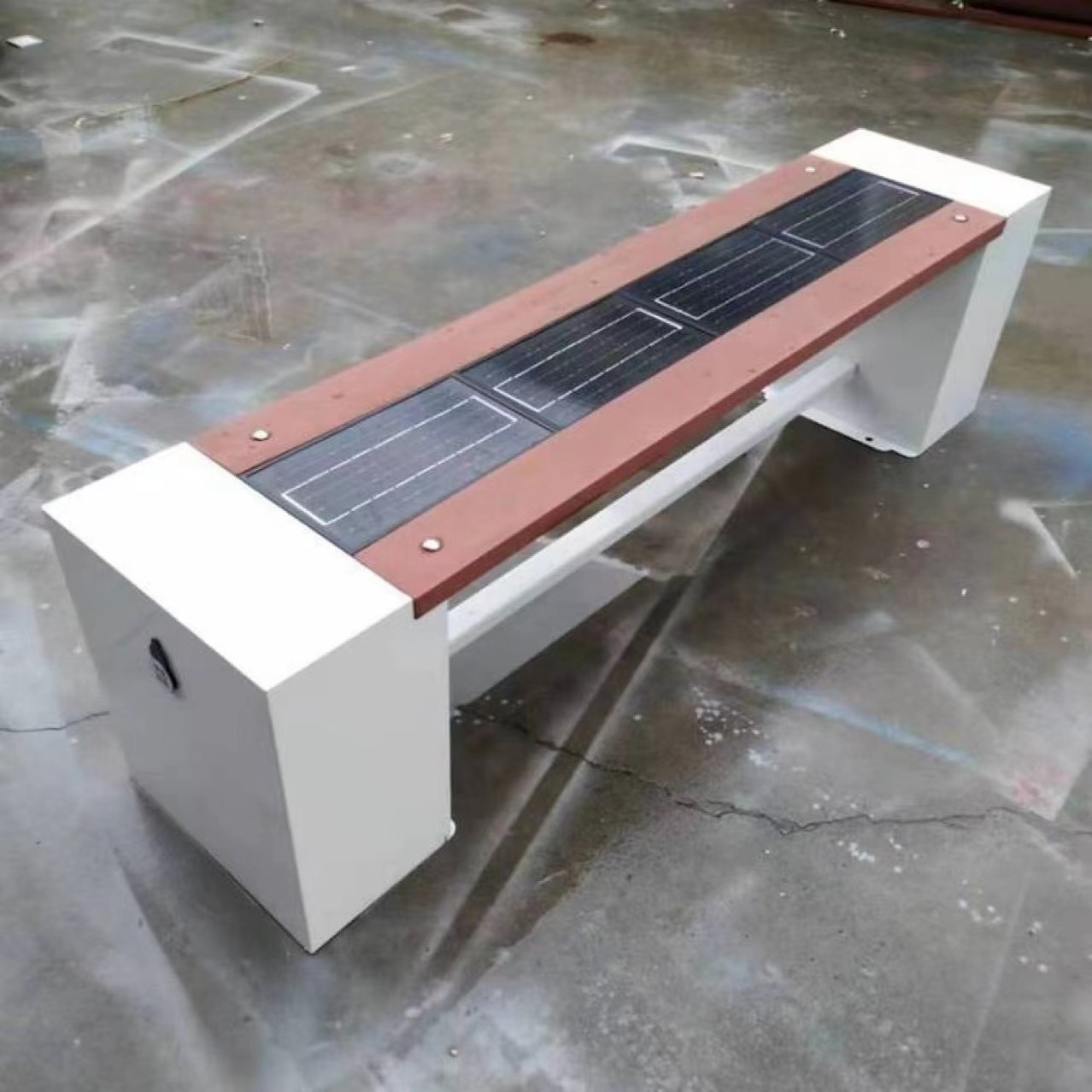 Solar seat Outdoor Smart Solar bench garden park solar seat solar energy bench smart advertising bench outdoor