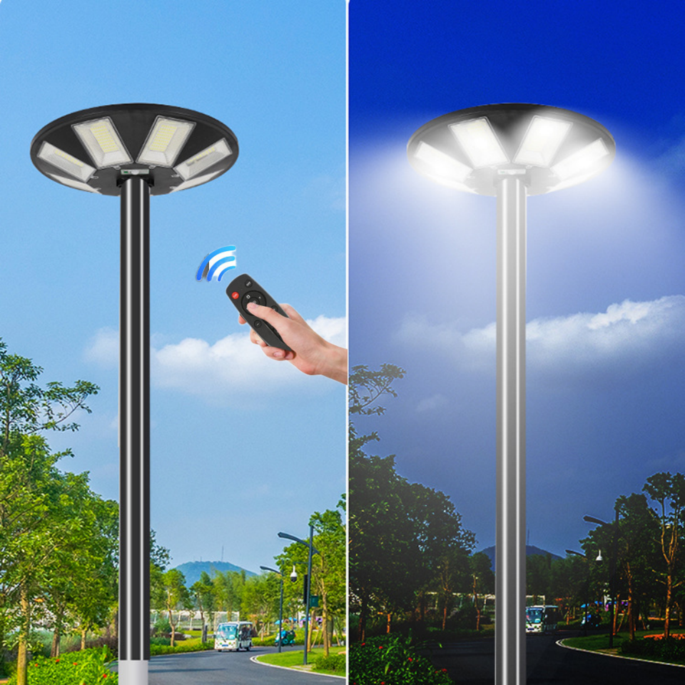 Ip65 Aluminum Smart Integration Garden Lamp 80Watt 100Watt 200wLed Solar Garden Light wholesale solar light