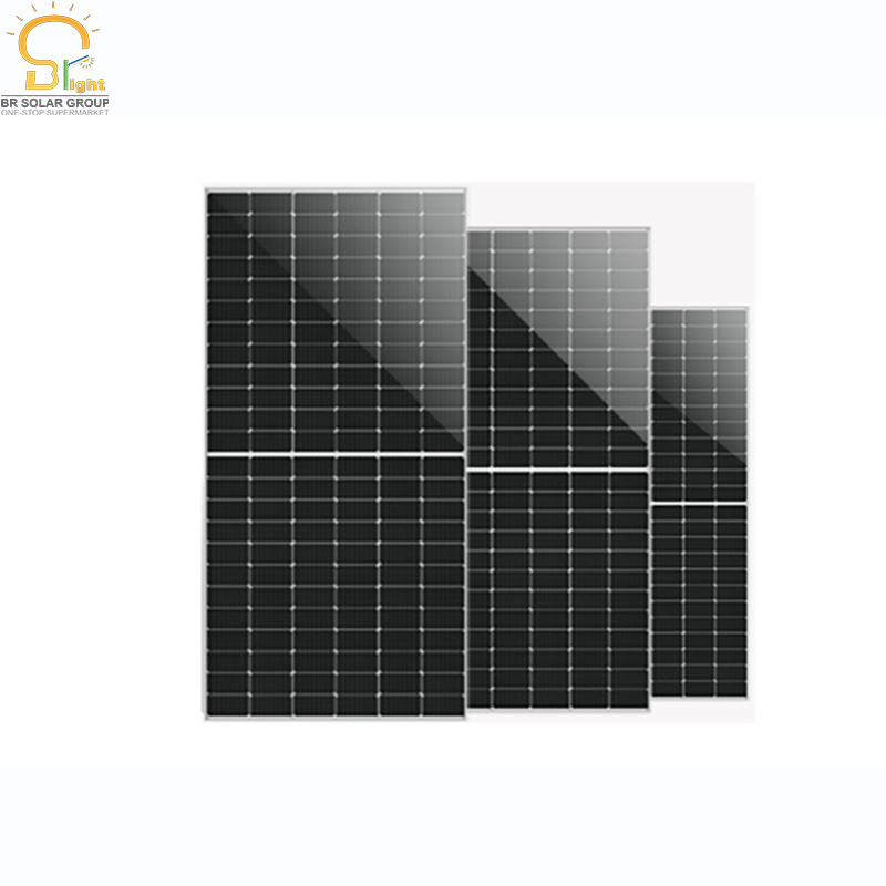 BR SOLAR OEM Good Price 550W Flexible Half Cut Mono Sun Power Solar Panel 550W Solar Panel Kits