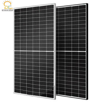 BR SOLAR Professionally certified Mono 430W 450W Solar Panel half cell module For High Efficiency solar system