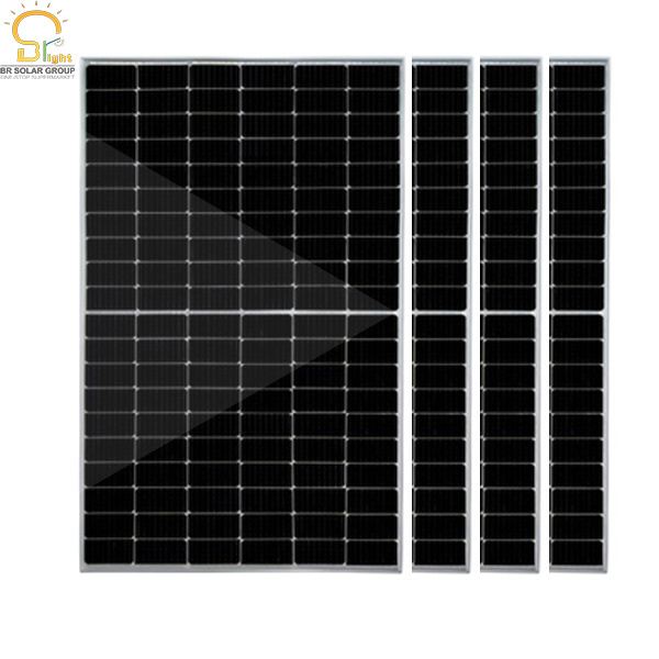 BR SOLAR High Efficiency high quality Mono Half Cell 360W 370W 380W Solar Panel for Power home use solar panel