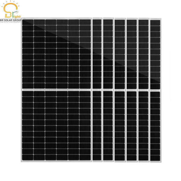 BR SOLAR 450W Monocrystalline Silicon Photovoltaic Module 450W Half Cell Solar Module 450w