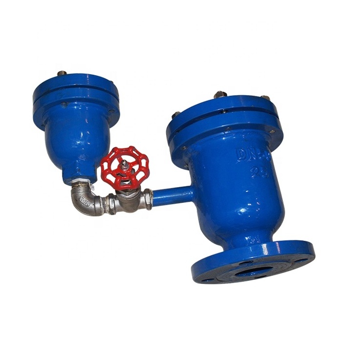 Factory Price DN 50mm PN25 Ductile Iron triple action flanged end Air Release Valve