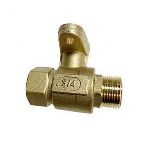 3/4"  Customized Quality Forged Lockable Thread Brass Ball Valve