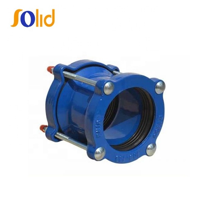 Ductile Iron Universal Flexible Flange Wide Rang Coupling (used for DI pipe, steel pipe, PVC pipe)