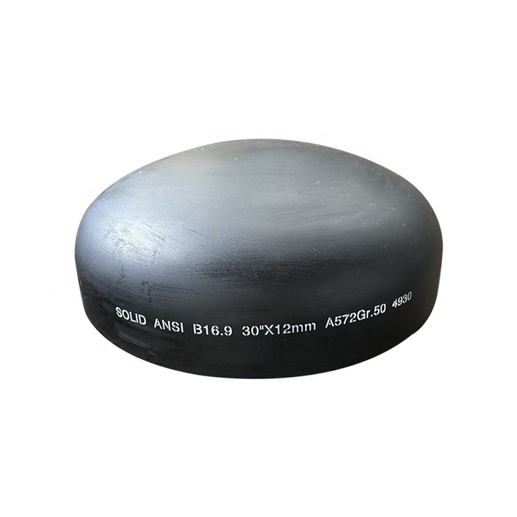 China Butt Welding Seamless Carbon Steel Water Line Pipe End Cap