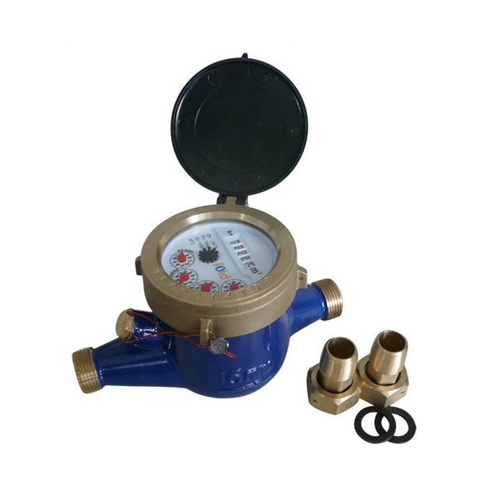 Hot Selling Vane Wheel Multi-Jet Wet Dial Magnetic Type Cold Water Meter Manufacturer