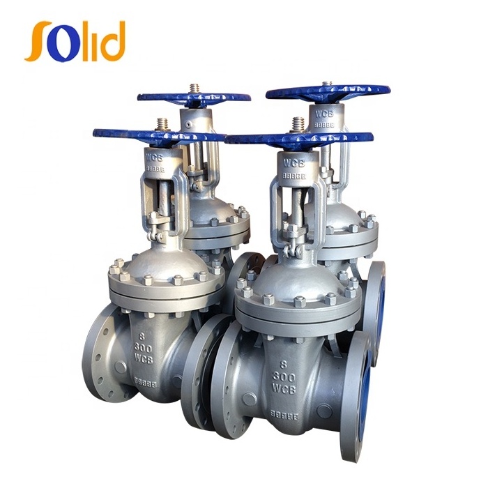 ANSI Flanged CLASS 150 WCB Body A216 Steel Gate Valve