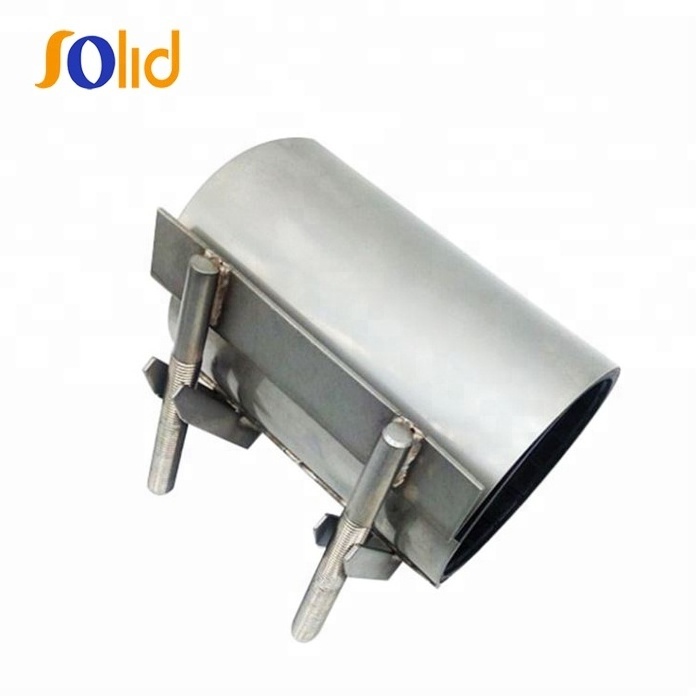 Stainless Steel Water Pipe Single/Double Band Repair Clamp For CI, DI, Steel,PE And PVC Pipe