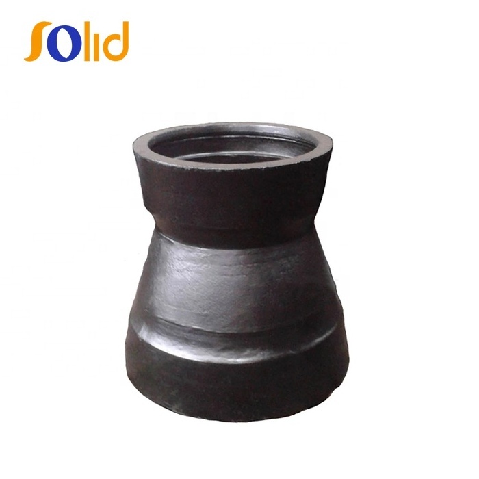 Class K12 Ductile Iron Pipe Fitting Tyton Double Socket Concentric Taper for PVC pipes