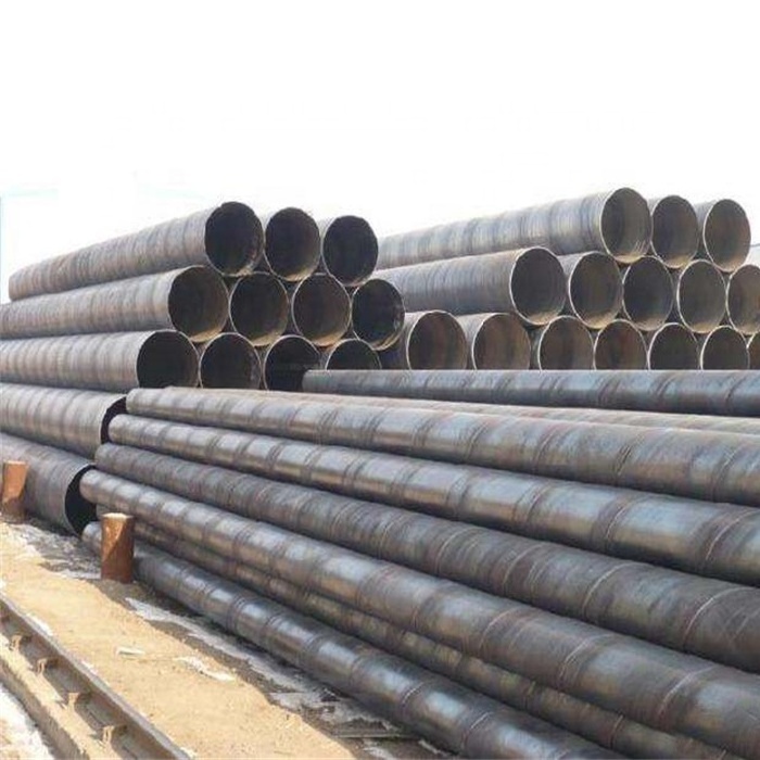 China Wholesaler API 5L Q235 SSAW Carbon Steel Spiral Welded Pipe Gas and Oil Pipe