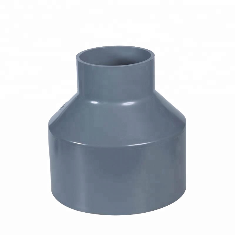 PVC drainage pipe fitting eccentric reducer