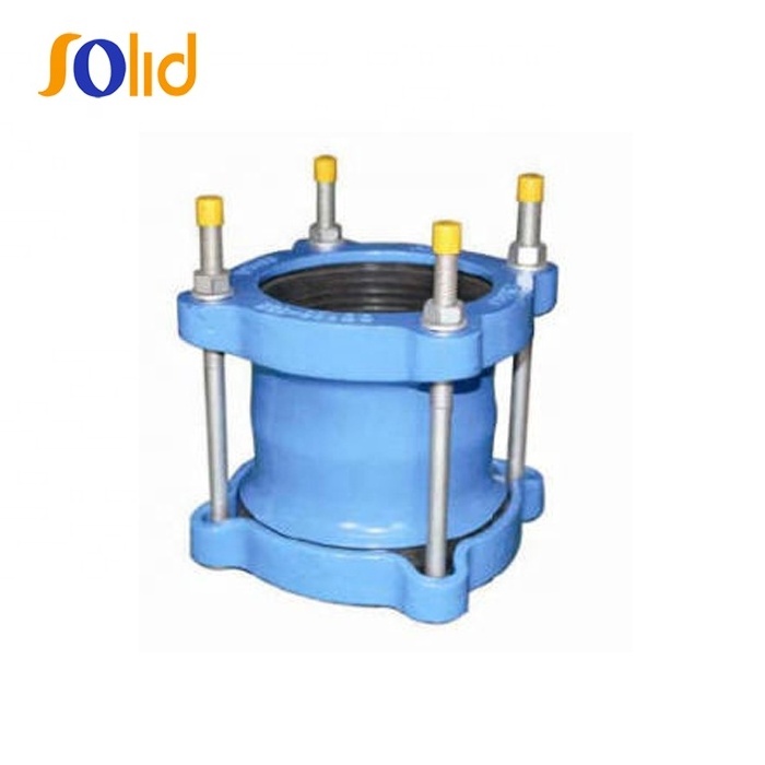 Ductile Iron Universal Flexible Flange Wide Rang Coupling (used for DI pipe, steel pipe, PVC pipe)