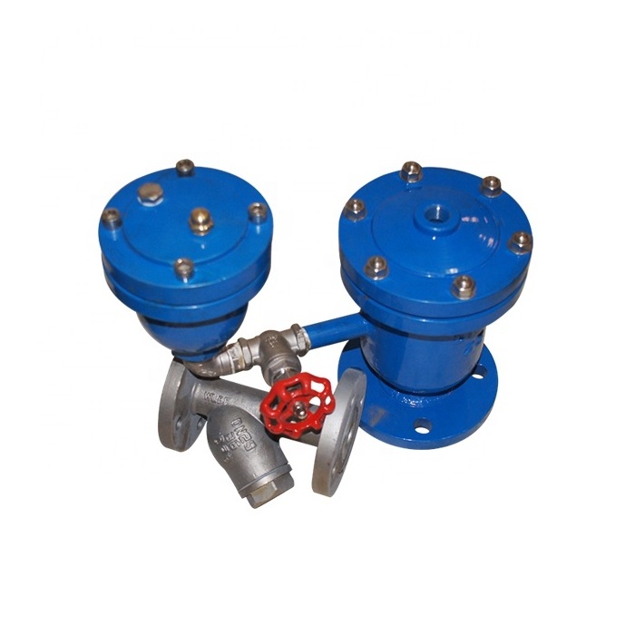 Factory Price DN 50mm PN25 Ductile Iron triple action flanged end Air Release Valve