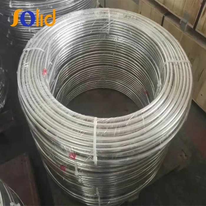 Grade Ss Tp 304 316 321 304L Welded Seamless Stainless steel coil tube  coiled tube coil tubing