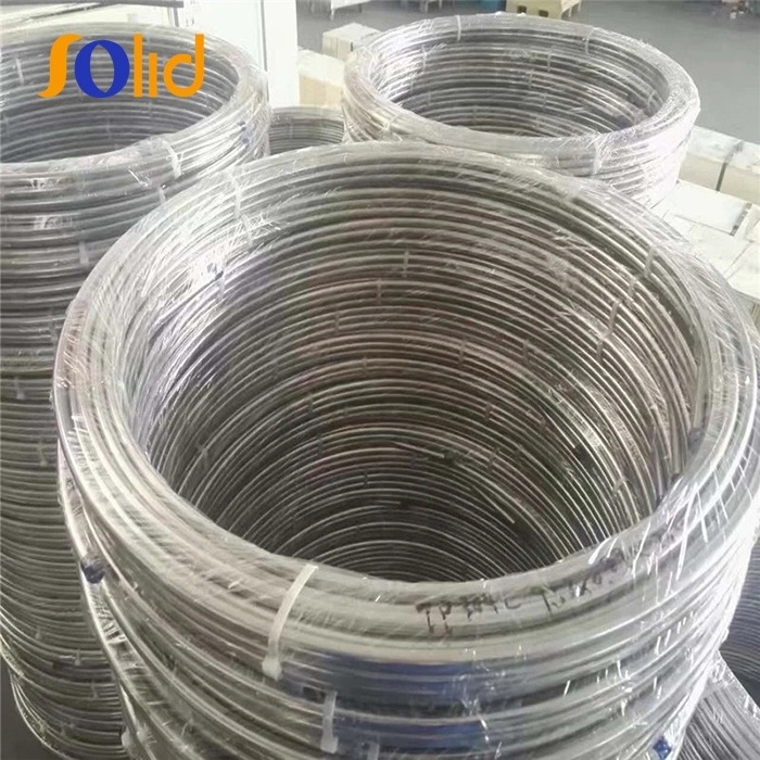 Grade Ss Tp 304 316 321 304L Welded Seamless Stainless steel coil tube  coiled tube coil tubing