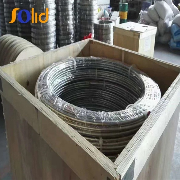 Grade Ss Tp 304 316 321 304L Welded Seamless Stainless steel coil tube  coiled tube coil tubing