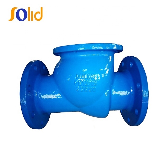 DIN 3202 F6 Ductile Iron Cast Iron NON Retun Swing Type Check Valve PN16