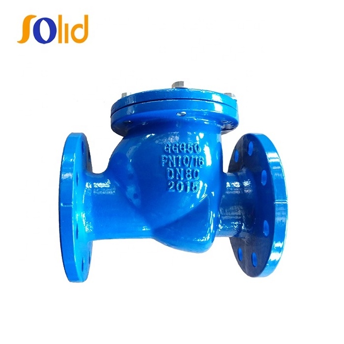 DIN 3202 F6 Ductile Iron Cast Iron NON Retun Swing Type Check Valve PN16