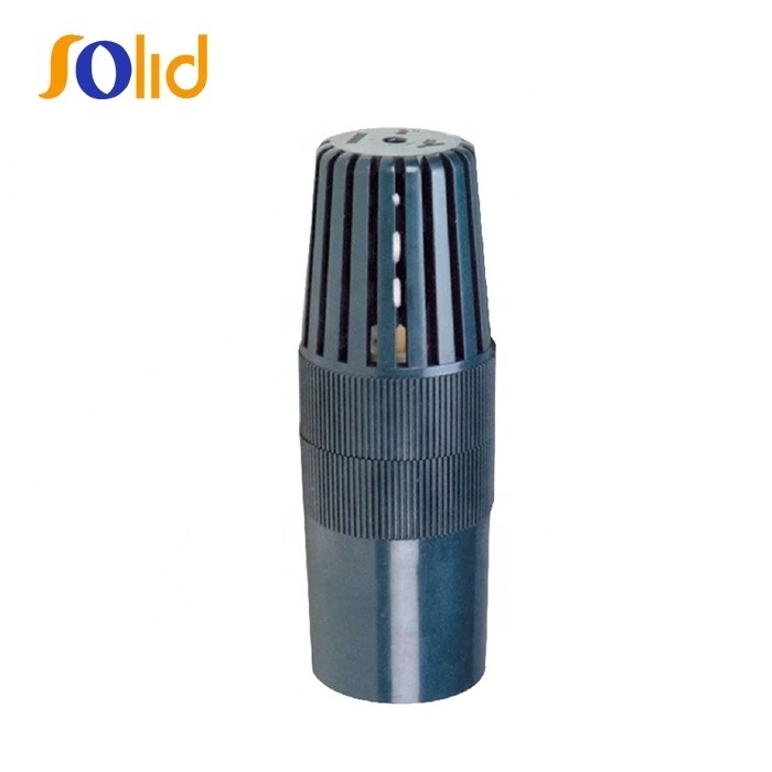 Factory Price Drinking Water PVC Single Union Bottom Valve Plastic Foot Valve