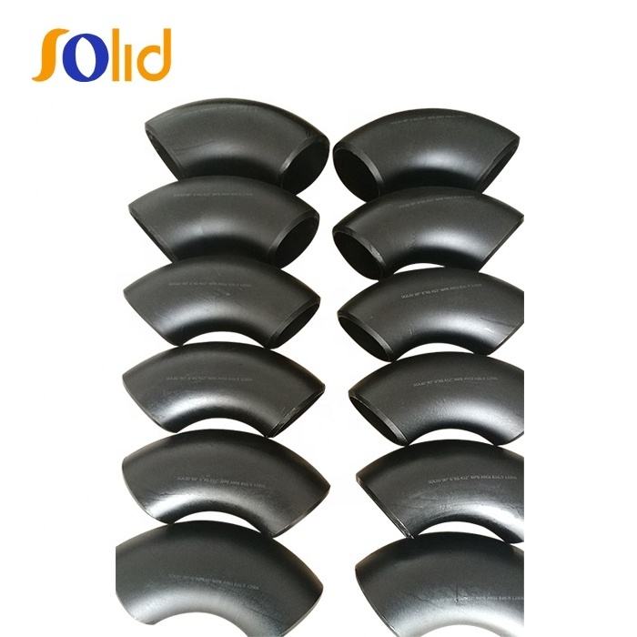 ANSI B16.9 Carbon Steel Butt Welded 90 Degree Elbow Pipe Fittings