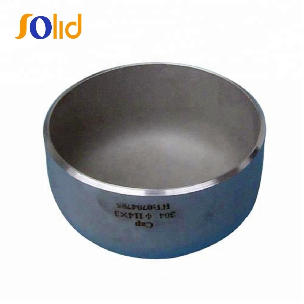 Stainless Steel 304/304L Schedule 40 Sch80 Butt-Weld Pipe Fitting Seamless Pipe Cap