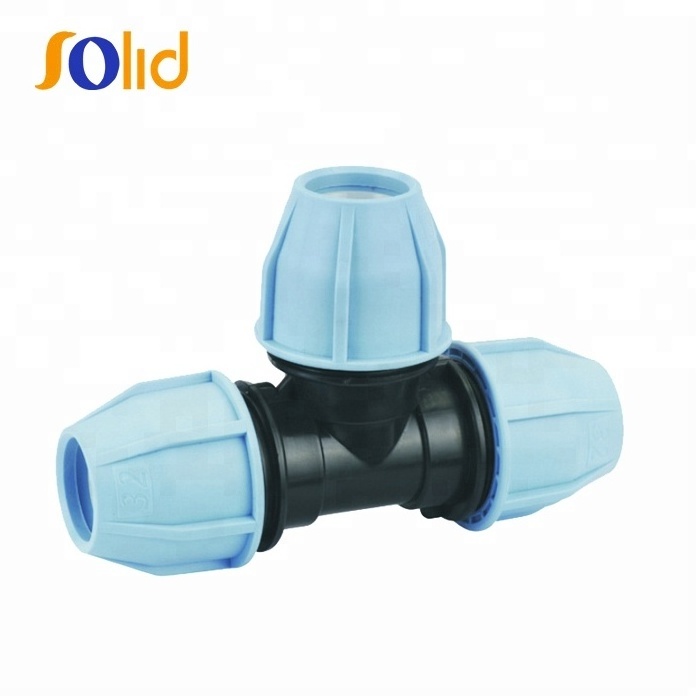 Wholesale Factory Price Irrigation ISO14236 standard PN16 HDPE PP Compression Fittings