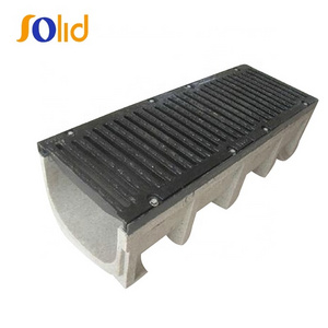 High Load Drain Gutters Polymer Concrete Rain Drainage Channel