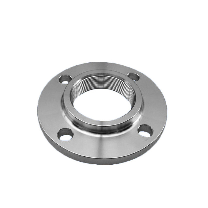 Factory Price DIN ANSI standard Carbon steel forged galvanized threaded decorative pipe flange