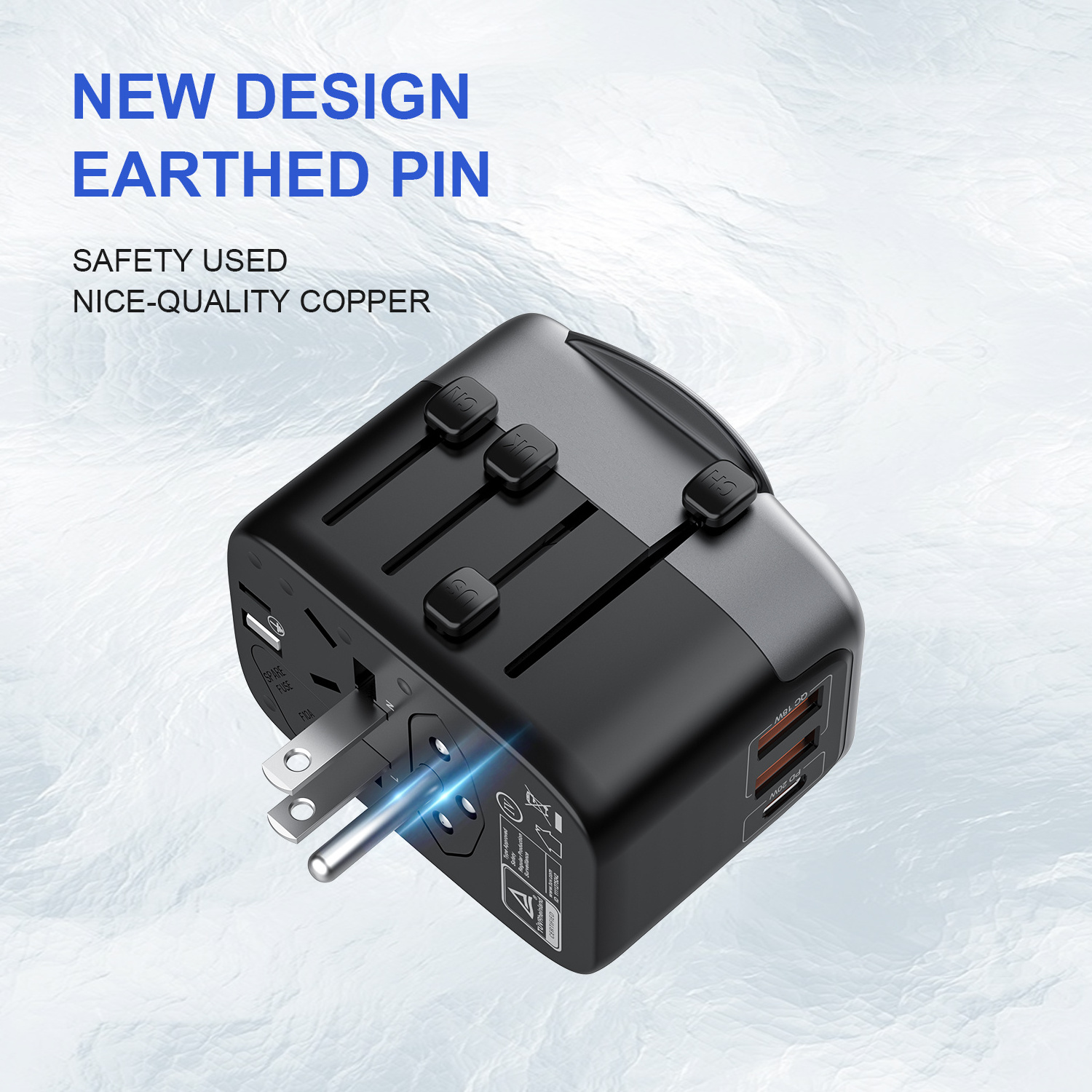 world travel adapter usb travel power World universal tourism specific conversion socket Essential sockets plug