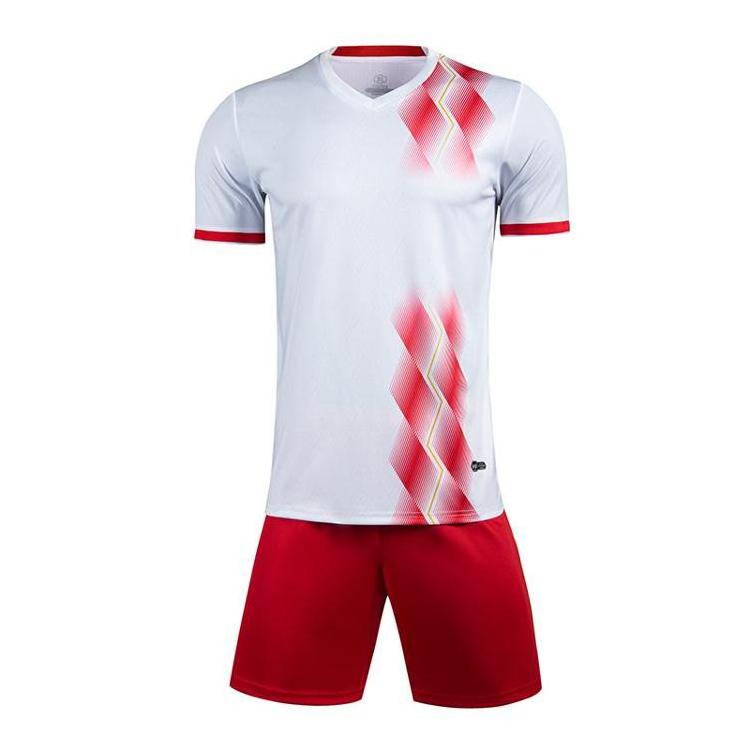 2022 Cheap Custom Design High Quality Jersey Maillot Foot En Gros Football Kit Full Set Rose Jaune Rouge Blanc Baseball Jersey