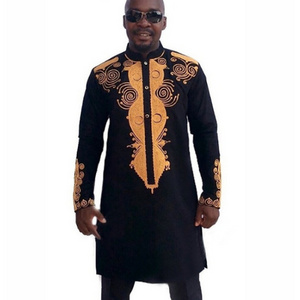 2022 Cheap Luxury Style Africain Pour Hommes Grande Taille Homme Chemises Dashiki Men's Clothing African