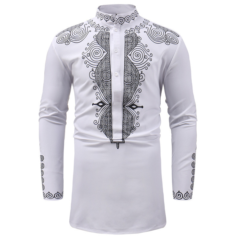 Wholesale High Quality Vetements Traditionnels Africain Blusas Africano Dashiki African Mens Traditional Clothing