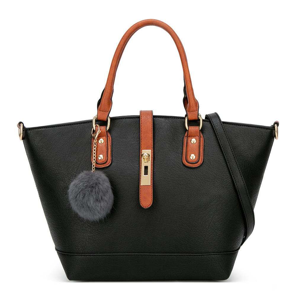 High Class Leather Women Korean Hardware Handbag Pu Fashion Sac A Main En Gros Woman Classic